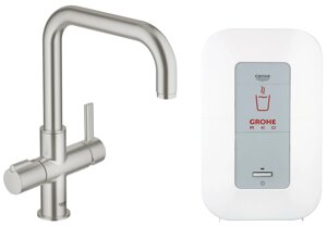 Смеситель и бойлер single (4 литра) Grohe Red Duo 30145 DC0