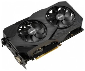 Видеокарта ASUS DUAL GeForce RTX 2060 1365MHz PCI-E 3.0 6144MB 14000MHz 192 bit DVI DisplayPort 2xHDMI HDCP EVO