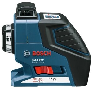 Лазерный уровень самовыравнивающийся BOSCH GLL 2-80 P Professional + BM 1 Professional + LR 2 Professional (0601063209)