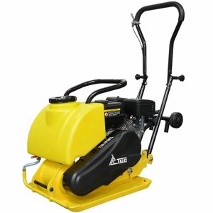 Виброплита ТСС VP80TL (двигатель Loncin, с колесами и баком для воды)