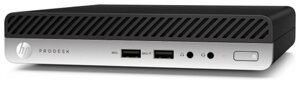 Настольный компьютер HP ProDesk 405 G4 DM (6XB43EA) Tiny-Desktop/AMD Ryzen 5 PRO 2400GE/8 ГБ/512 ГБ SSD/AMD Radeon RX