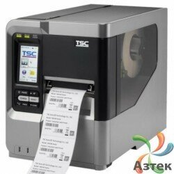 Принтер этикеток TSC MX340 термотрансферный 300 dpi, LCD, Ethernet, USB, RS-232, LPT, отделитель, сенсорный экран,