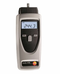 Testo Testo 470 Высокоточный бесконтактный тахометр от 1 до 100000 об/мин 0563 0470