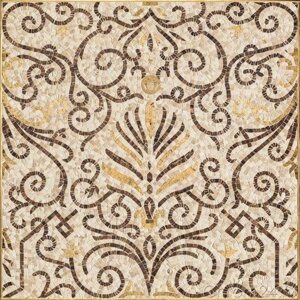 Versace Rosone Mos. Beige Oro керамическая плитка (78,9 x 78,9 см) (68307)