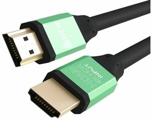 Кабель Greenconnect Russia GCR-HMa GCR-50751 HDMI 2.0 с активным усилителем, 30.0м (15m+15m), 2 Ф-кольца, 28/26, HDR