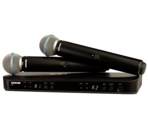 SHURE BLX288E/B58 M17 - вокальная радиосистема с двумя ручными микрофонами BETA 58A