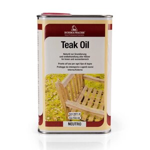 BORMA WACHS (Борма) Тиковое масло Teak Oil - 12047 Груша Тиковое, 20 л, Производитель: Borma