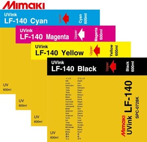 Чернила Mimaki LF-140 комплект (C,M,Y,K) 4шт x 600мл