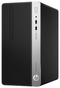 Настольный компьютер HP ProDesk 400 G6 (8PG70ES) Micro-Tower/Intel Core i3-8100/8 ГБ/1 ТБ HDD/Intel UHD Graphics