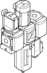 Блок подготовки воздуха, комбинация Festo MSB4N-1/4:C3J1F3-WP