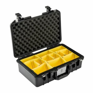 Pelican Защитный кейс 1485 Peli Air черный с мягкими перегородками Air WD, WL/WD, BLACK, PELI