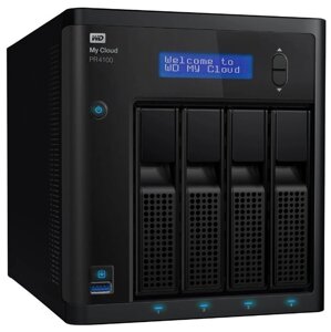 Сетевой накопитель (NAS) Western Digital My Cloud Pro Series PR4100 8 TB (WDBKWB0080KBK-EEUE)