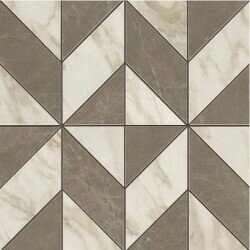 Мозаика AEPU Marvel Gris-Calacatta Mosaico Cubes Lappato 36.5x36.5