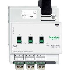 Merten Блок управления 0-10 V REG-K/3-КАНАЛА с ручным управлением. Merten. MTN646991