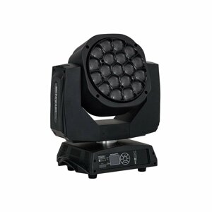 Involight MH FXWASH1912 - LED вращающаяся голова 19x12 Вт RGBW 4в1, зум 4`-60`