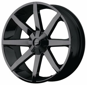 Колесный диск KMC KM651 9.5x22/5x150 D110 ET38 Black