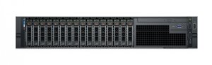 Сервер Dell PowerEdge R740 (2)*Silver 4215R (3.2GHz, 8C), No Memory, No HDD (up to 16x2.5quot;), PERC H730P+/2GB LP,