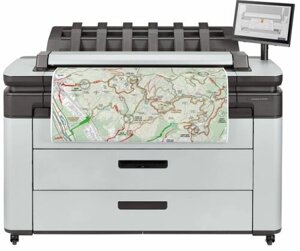 МФУ HP DesignJet XL 3600dr MFP 6KD25A принтер/сканер, A1, 128GB, 500 GB HDD, USB, Ethernet