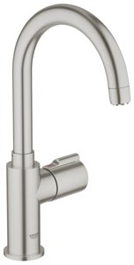 Вентиль для кухни GROHE Red без бойлера, C-излив, без функции смесителя, суперсталь (30035DC0)