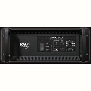 KV2AUDIO KV2 EPAK2500R - усил.-контролер 4-полосный серии ES, 2500Вт, кросс, лим., Rack, компл. ак. кабелей