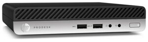 Настольный компьютер HP ProDesk 405 G4 DM (6QS04EA) Tiny-Desktop/AMD Ryzen 5 PRO 2400GE/8 ГБ/256 ГБ SSD/AMD Radeon RX