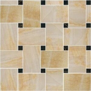 Плитка Versace Marble 240532 MOS. INTREC. ORO-NERO NAT/LAP 29.1 x 29.1