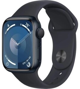 Смарт-часы Apple Watch Series 9 GPS M/L 45 мм синий-черный