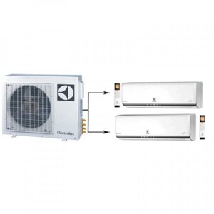 МУЛЬТИ-СПЛИТ-СИСТЕМА ELECTROLUX EACS/I-18HP+07HP+EACO/I-24 FMI-2 На две комнаты 50м2 и 20м2