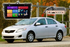 Штатное головное устройство RedPower 51163 R IPS DSP для Toyota Corolla на android 8.1