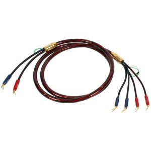 Кабели акустические с разъёмами Van Den Hul The Nova 2m BERRI bi-wiring (2-4) red