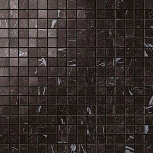 Керамогранит Atlas Concorde (италия) Marvel Stone Nero Marquina Mosaico Lapp. AS3U 300x300 мм (Керамическая плитка для