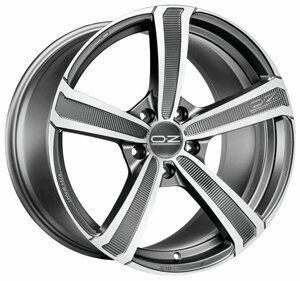 Колесный диск OZ Racing Montecarlo HLT 8x19/5x108 D75 ET45 Matt Graphite Diamond Cut