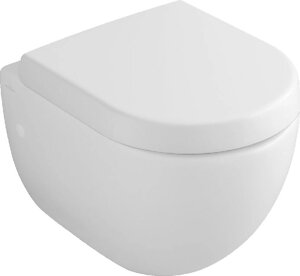 Унитаз подвесной Villeroy Boch Subway 6604 1001 укороченный, alpin