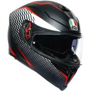 Шлем AGV K-5 S Thunder Matt Black/White/Red L