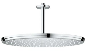 Верхний душ с душевым кронштейном GROHE Rainshower, диаметр 400 мм, хром (26256000)