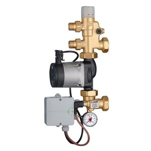 Смесительный узел Caleffi с насосом ALPHA 2L 25-60 для теплого пола