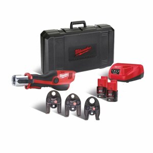 Аккумуляторный пресс-инструмент MILWAUKEE M12 HPT-202C TH-KIT 4933443105