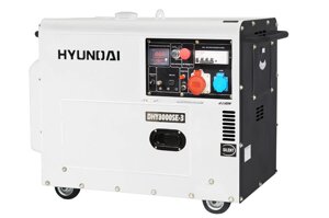 Дизельный генератор HYUNDAI DHY 8000SE-3