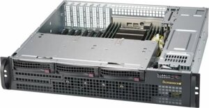 Корпус серверный 2U Supermicro CSE-825MBTQC-R802LPB (3*3.5quot; HS SAS/SATA drive bays, 2*800W)