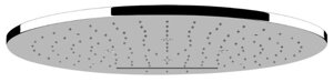 Верхний душ встраиваемый Gessi Minimali Tondo 40525.238 нержавеющая сталь