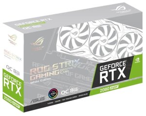 Видеокарта ASUS ROG GeForce RTX 2080 SUPER 1650MHz PCI-E 3.0 8192MB 15500MHz 256 bit 2xHDMI 2xDisplayPort HDCP Strix