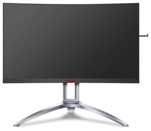 Монитор AOC 27quot; Agon AG273QCX Black-Silver (VA, LED, изогнутый, 2560x1440, 144Hz, 1 ms, 178° / 178°, 400 cd / m,