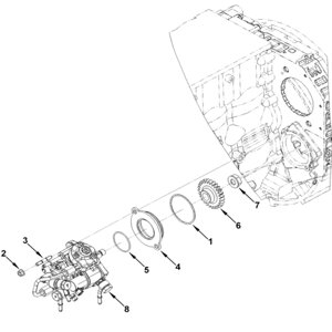 HAFFEN Топливный насос высокого давления (ТНВД) Denso ISF 3.8 (Eвро 4) 5294402