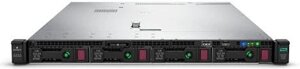 Сервер HPE Proliant DL360 Gen10, 1(up2)x 3104 Xeon-B 6C 1.7GHz, 1x8GB-R DDR4, S100i/ZM (RAID 0,1,5,10) noHDD (4 LFF 3.5