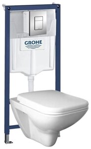 Рамная инсталляция Grohe 4 в 1 39467000 белый