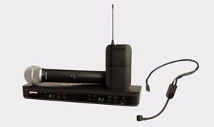 SHURE BLX1288E/P31 M17 662-686 MHz двухканальная радиосистема с ручным передатчиком PG58 и гарнитурой PGA31