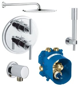 Верхний душ встраиваемый Grohe Atrio NSB0105 хром