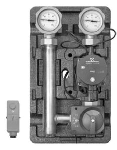 Насосная группа Meibes MK 1quot; электронный термостат 20-80С без насоса ME 45 890.5 EA RU