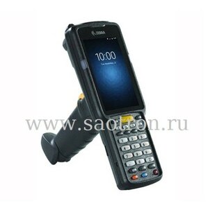 Терминал сбора данных zebra mc330k-ge4ha3rw (wlan, bt, nfc, gun, 2d imager se485x long range, 47 key, hi. bat, android,