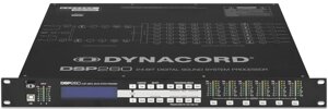 Dynacord DSP 260 системный процессор, 2 IN / 6 OUT, AES/EBU in, USB интерфейс для подключения к PC